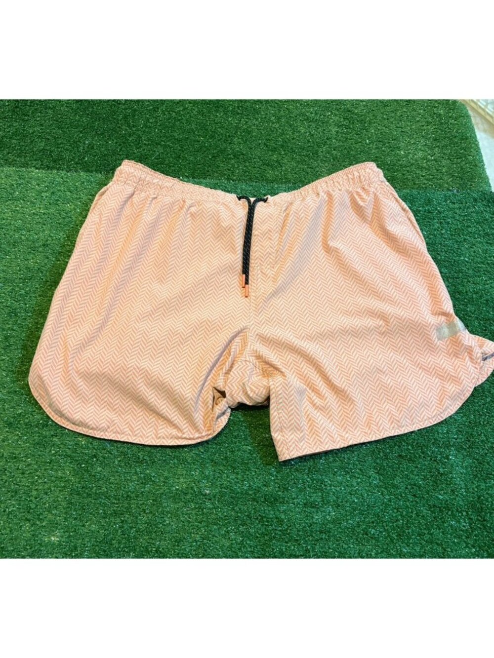 Legends Luka shorts mens 2XL orange gray lighweight breathable 4 way stretch